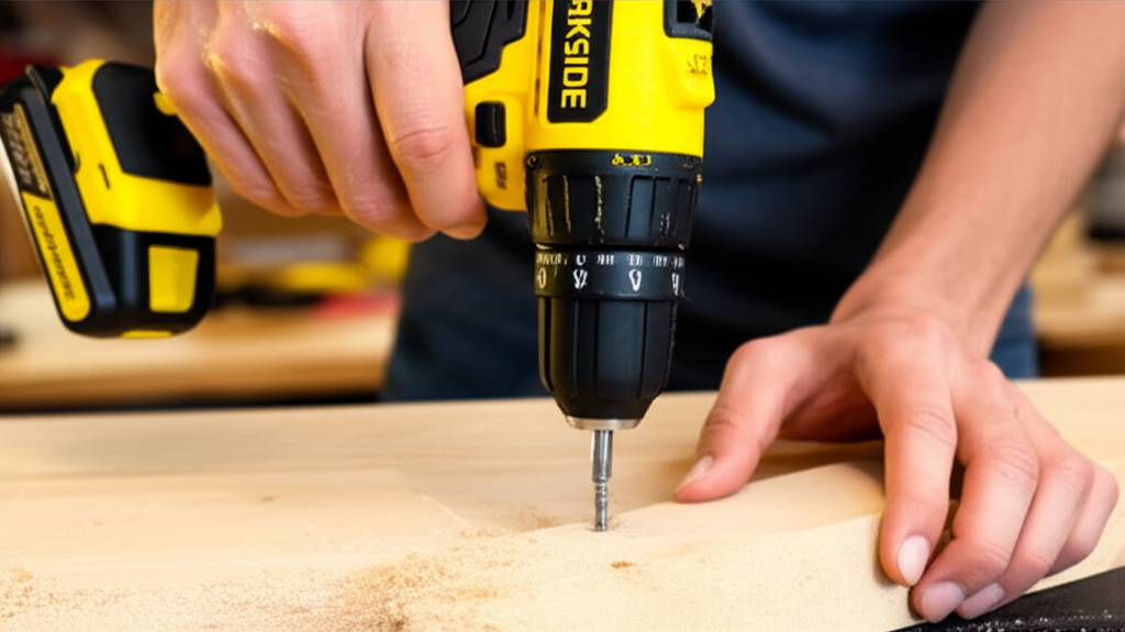 PARKSIDE Trapano 20V - In uso