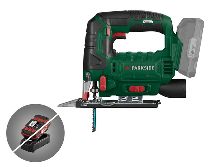 PSTDA 20-Li B3 Seghetto alternativo a batteria con movimento pendolare, 20 V